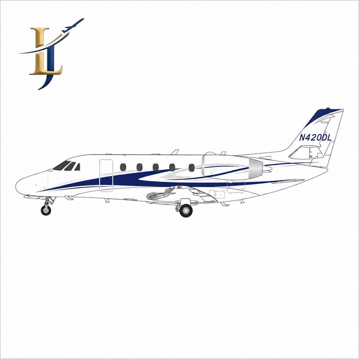 1:50 Legacy Jets Citation 560XL N420DL