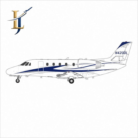 1:50 Legacy Jets Citation 560XL N420DL