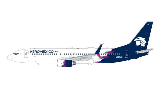 1:200 Gemini Jets Aeroméxico Boeing 737 - 800 N957AM New Livery - Final Approach Collectibles