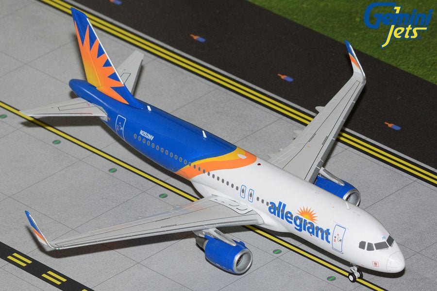 1:200 Gemini Jets Allegiant Air Airbus A320 - 200 N252NV - Final Approach Collectibles