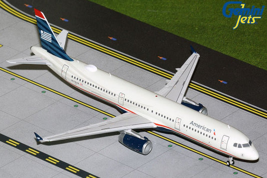 1:200 Gemini Jets American Airlines Airbus A321 - 200 N578UW US Airways Heritage Livery - Final Approach Collectibles
