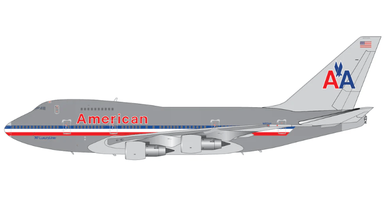 1:200 Gemini Jets American Airlines B747SP N601AA “747 Luxury Liner” - Final Approach Collectibles