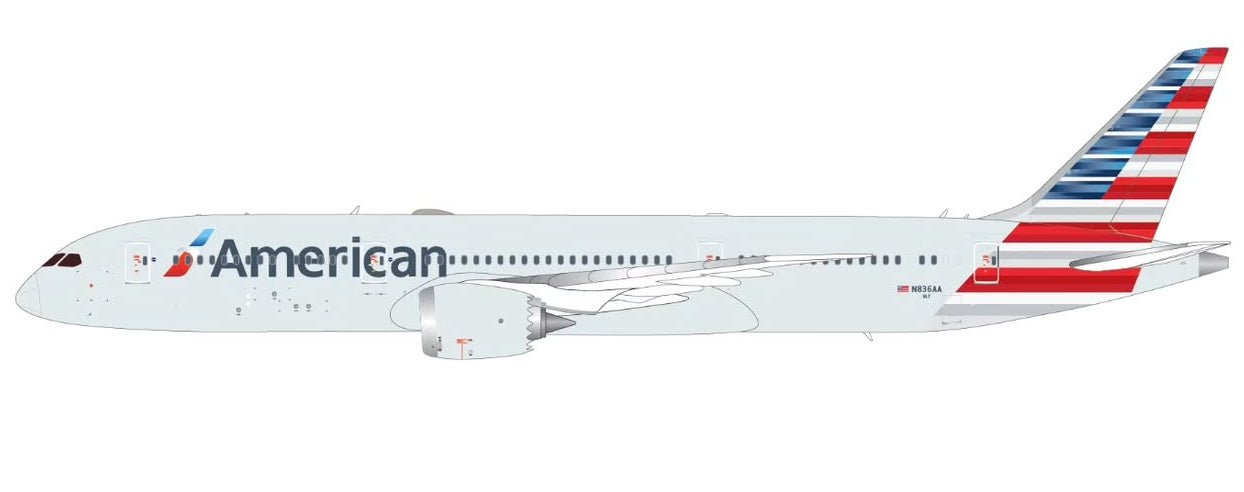 1:200 Gemini Jets American Airlines Boeing 787 - 9 N836AA - Final Approach Collectibles