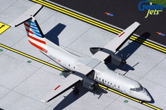1:200 Gemini Jets American Airlines Bombardier Dash 8-300 N329EN - Final Approach Collectibles