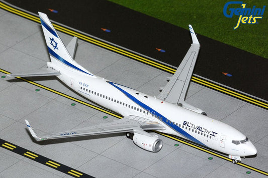 1:200 Gemini Jets EL AL Boeing 737 - 800 4X - EKK - Final Approach Collectibles