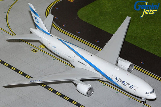 1:200 Gemini Jets EL AL Boeing 777 - 200ER 4X - ECB - Final Approach Collectibles
