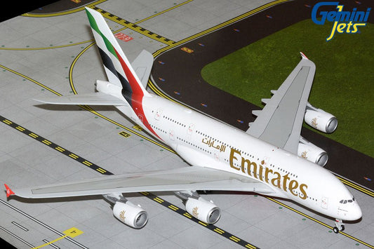 1:200 Gemini Jets Emirates Airbus A380 A6 - EVG - Final Approach Collectibles