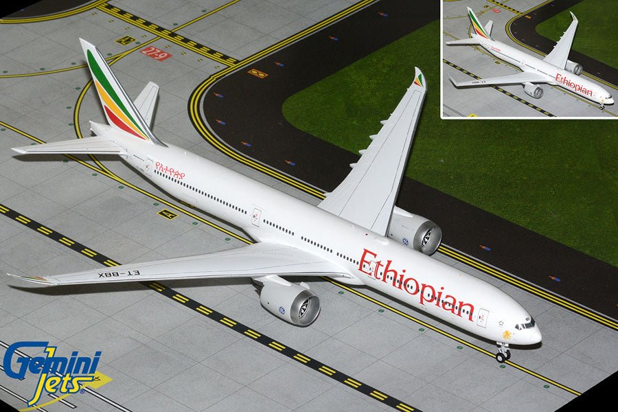 1:200 Gemini Jets Ethiopian Airlines Boeing 777-9 ET-BBX - Final Approach Collectibles