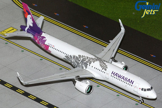 1:200 Gemini Jets Hawaiian Airlines Airbus A321 NEO N209HA - Final Approach Collectibles