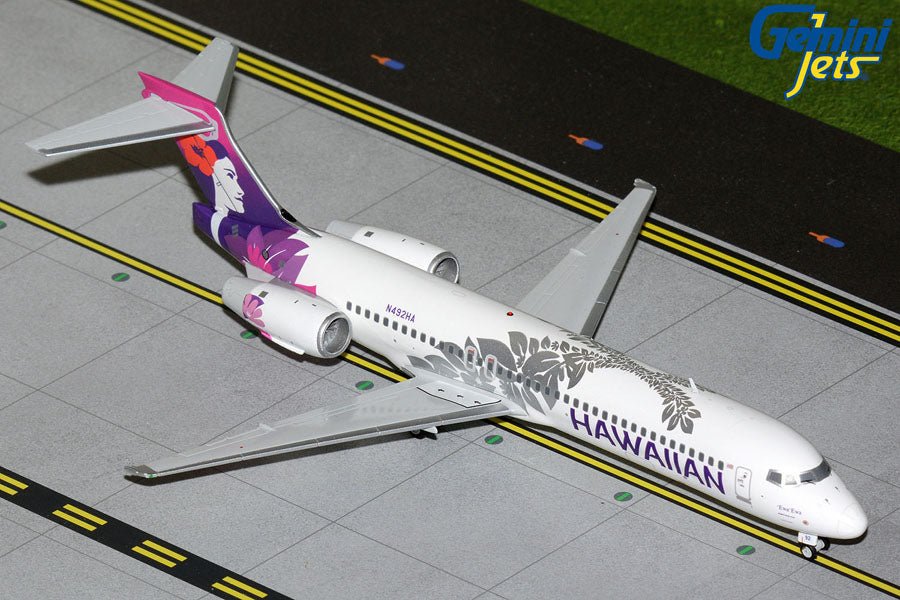 1:200 Gemini Jets Hawaiian Airlines Boeing 717 - 200 N492HA - Final Approach Collectibles