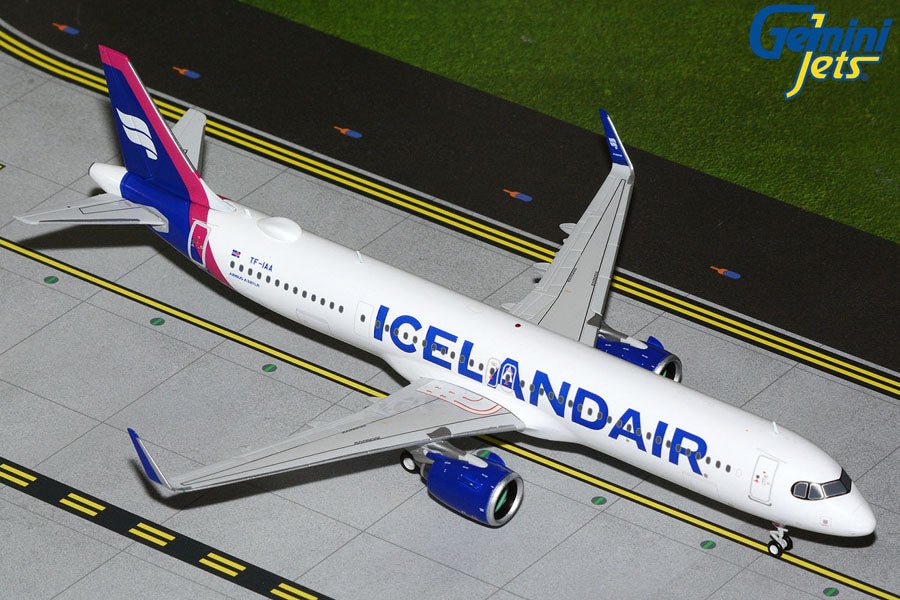 1:200 Gemini Jets Icelandair Airbus A321 NEO TF - IAA - Final Approach Collectibles