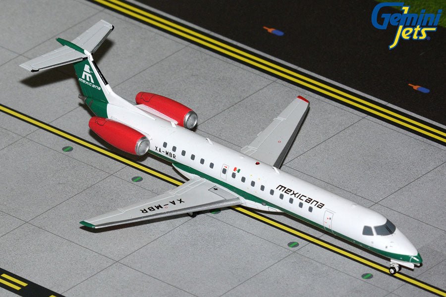 1:200 Gemini Jets Mexicana Embraer 145EP XA - MBR - Final Approach Collectibles