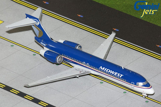 1:200 Gemini Jets Midwest Boeing 717 - 200 N920ME - Final Approach Collectibles