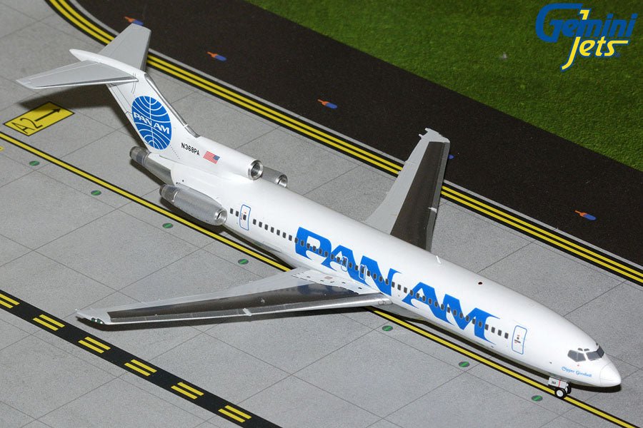 1:200 Gemini Jets PanAm Boeing 727-200 N368PA - Final Approach Collectibles