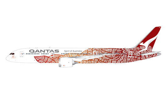 1:200 Gemini Jets Qantas Boeing 787 - 9 VH - ZND Yam Dreaming Livery - Final Approach Collectibles