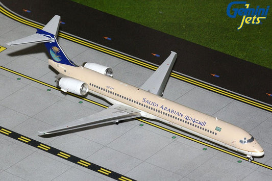 1:200 Gemini Jets Saudi Arabian Airlines McDonnell Douglas MD - 90 HZ - API - Final Approach Collectibles