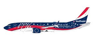1:200 Gemini Jets Southwest Airlines Boeing 737 MAX 8 N1776R Independence One Livery - Final Approach Collectibles
