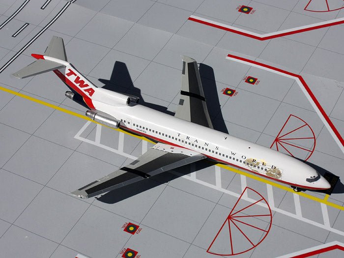 1:200 Gemini Jets TWA Boeing 727-200 N54351 - Final Approach Collectibles