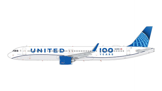 1:200 Gemini Jets United Airlines Airbus A321 NEO N44550 "100 Years" - Final Approach Collectibles