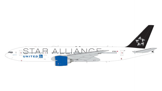 1:200 Gemini Jets United Airlines Boeing 777 - 200ER N77022 Star Alliance Livery - Final Approach Collectibles