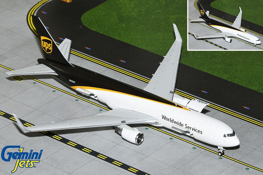 1:200 Gemini Jets UPS Boeing 767-300F N323UP Interactive Series - Final Approach Collectibles