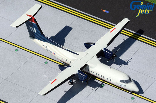 1:200 Gemini Jets US Airways Express Bombardier Dash 8-300 N326EN - Final Approach Collectibles