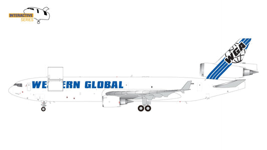 1:200 Gemini Jets Western Global Airlines McDonell - Douglas MD - 11F N783SN (Interactive Series) - Final Approach Collectibles
