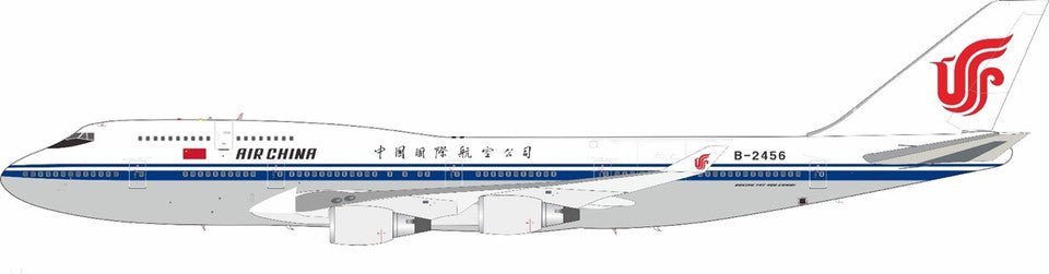 1:200 KJ Models Air China Boeing 747 - 4J6(M) B - 2456 - Final Approach Collectibles