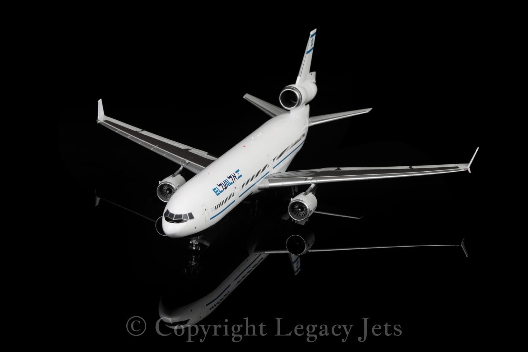 1:200 Legacy Jets EL AL McDonnell - Douglas MD - 11 N278WA - Final Approach Collectibles