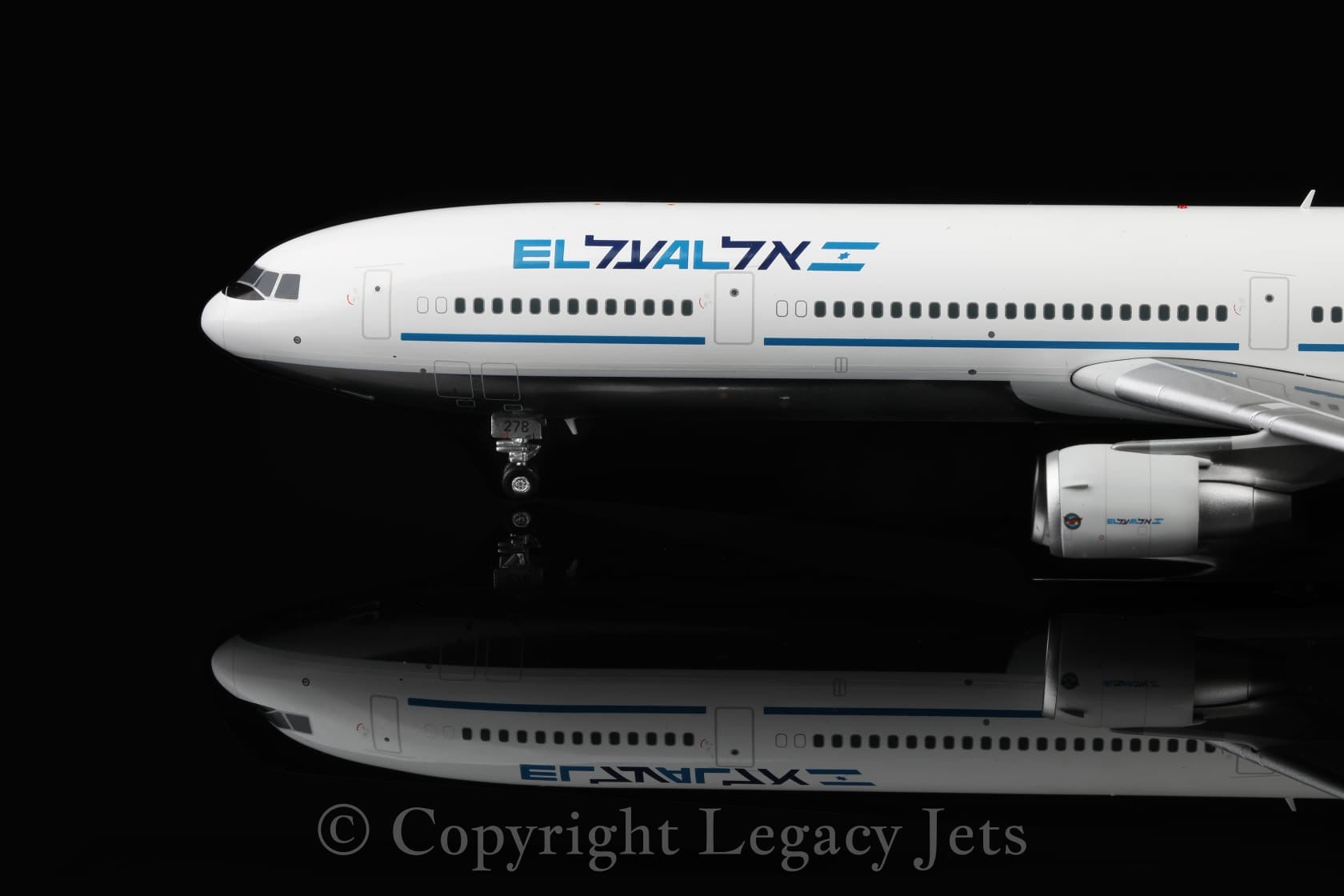 1:200 Legacy Jets EL AL McDonnell - Douglas MD - 11 N278WA - Final Approach Collectibles