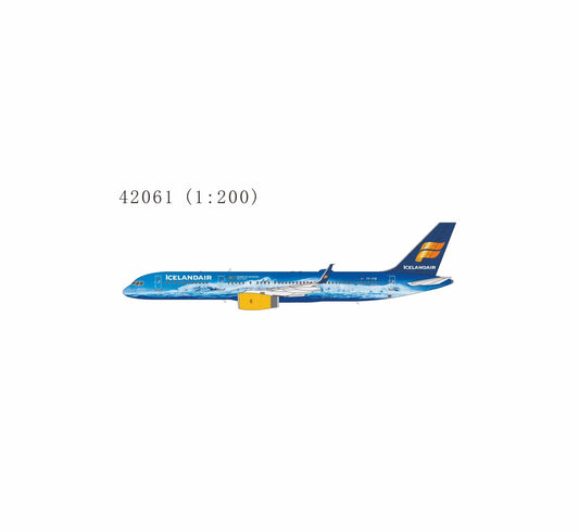 1:200 NG Models IcelandAir Boeing 757-200 TF-FIR Vatnajökull Livery - Final Approach Collectibles