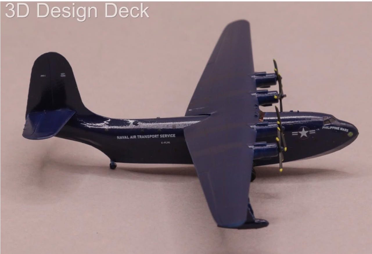 1:400 3D Design Deck Philippine Mars Martin Mars C - FYLK - Final Approach Collectibles