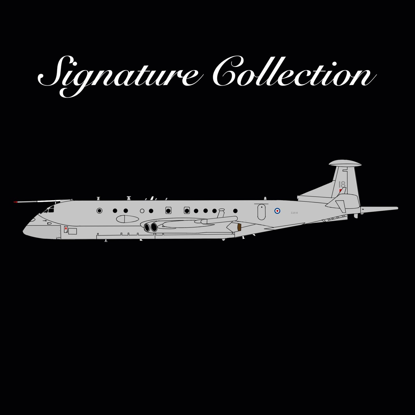 1:400 3D Design Deck RAF Nimrod MRA 4 ZJ518 - Final Approach Collectibles