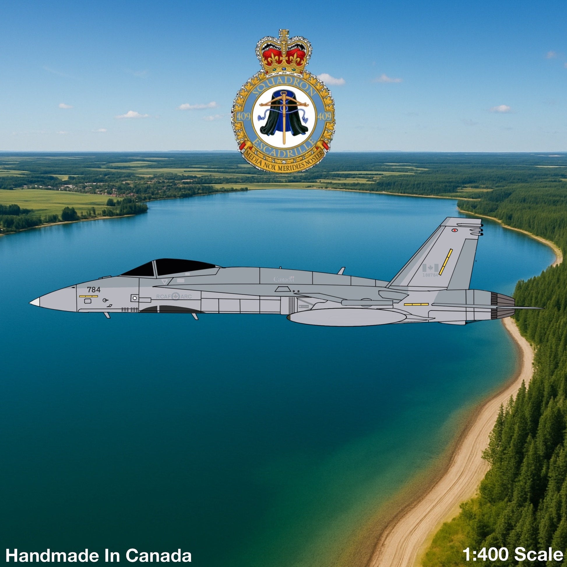 1:400 3D Design Deck RCAF CF - 188 188784 Tanks - Final Approach Collectibles