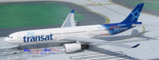 1:400 AeroClassics Air Transat Airbus A330 - 300 C - GTSD - Final Approach Collectibles