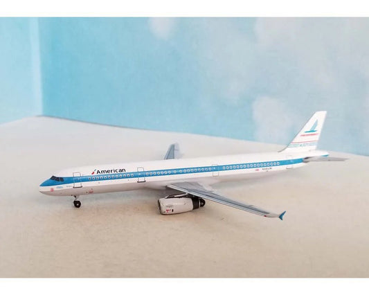 1:400 AeroClassics American Airlines Airbus A321 N581UW Piedmont Retro - Final Approach Collectibles