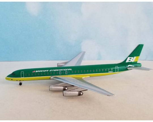1:400 AeroClassics Braniff International Douglas DC - 8 - 62 N1803 - Final Approach Collectibles
