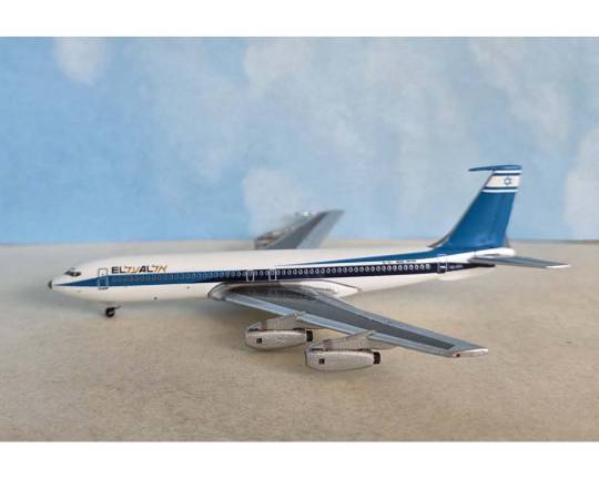1:400 AeroClassics El Al Boeing 707-400 4X-ATC - Final Approach Collectibles