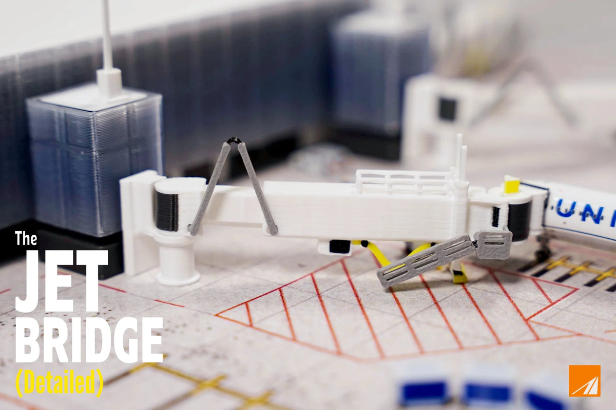 1:400 Clipper Models 5 Pack Aircraft Jetbridges-Detailed - Final Approach Collectibles