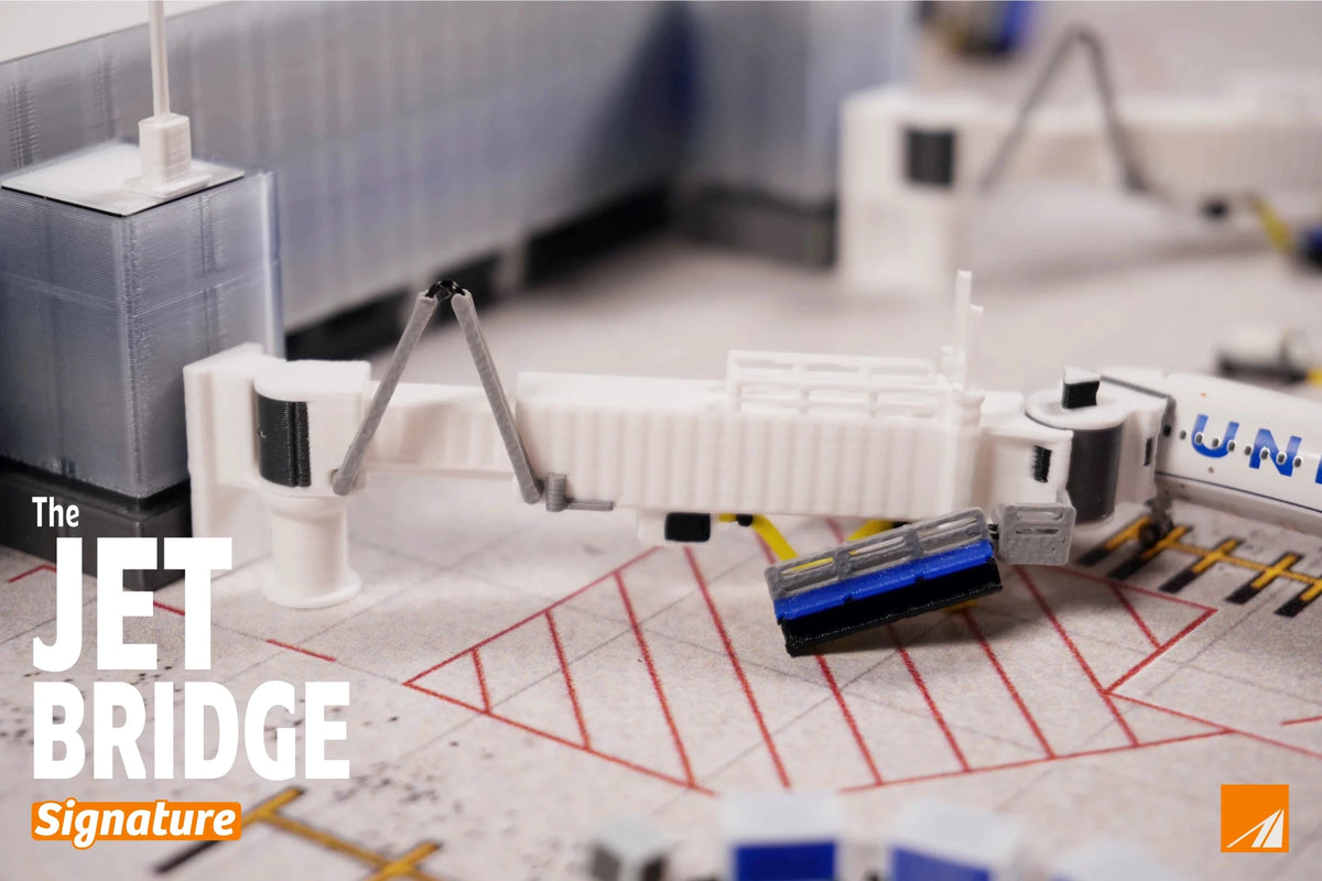 1:400 Clipper Models 5 Pack Aircraft Jetbridges-Signature - Final Approach Collectibles