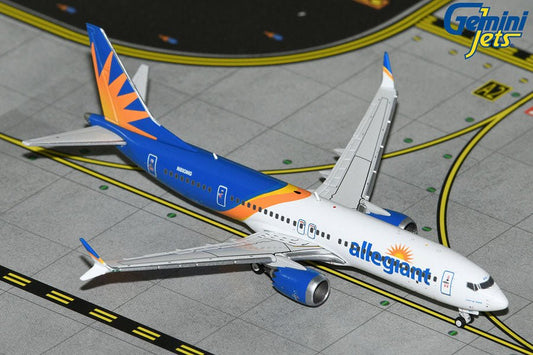 1:400 Gemini Jets Allegiant Air Boeing 737 MAX 8 - 200 N810MG - Final Approach Collectibles