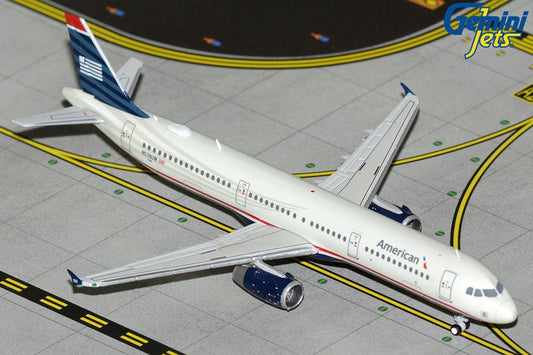 1:400 Gemini Jets American Airlines A321 - 200 N578UW US Airways Retro Livery - Final Approach Collectibles