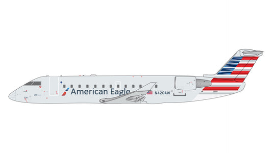 1:400 Gemini Jets American Eagle Bombardier CRJ - 200 N420AW - Final Approach Collectibles