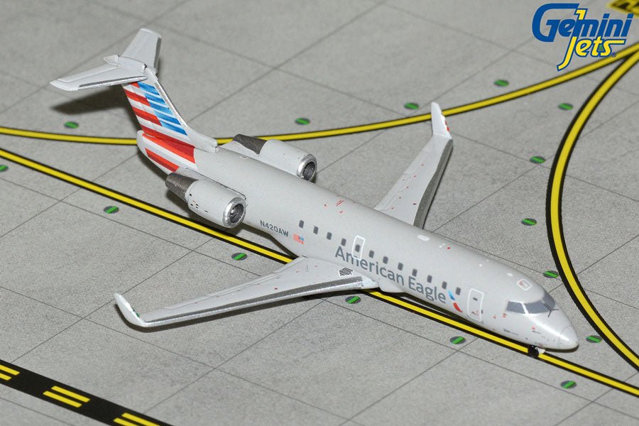 1:400 Gemini Jets American Eagle Bombardier CRJ - 200 N420AW - Final Approach Collectibles