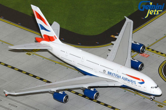 1:400 Gemini Jets British Airways Airbus A380 G - XLEE - Final Approach Collectibles