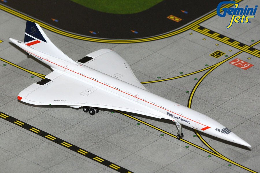 1:400 Gemini Jets British Airways Concorde G-BOAA - Final Approach Collectibles
