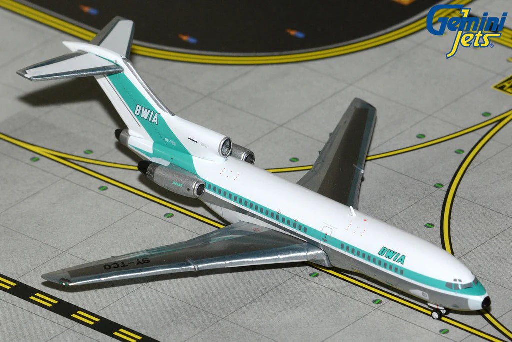 1:400 Gemini Jets BWIA Boeing 727 - 100 9Y - TCO - Final Approach Collectibles