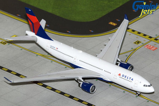 1:400 Gemini Jets Delta Air Lines Airbus A330 - 200 N852NW - Final Approach Collectibles