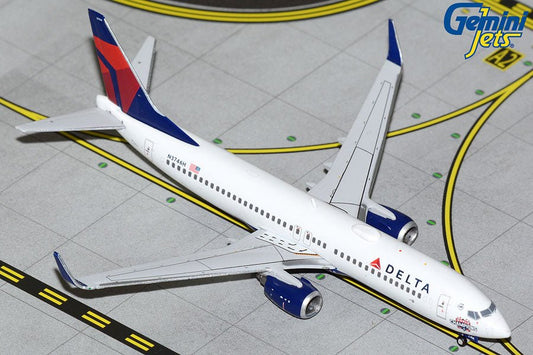 1:400 Gemini Jets Delta Air Lines Boeing 737-800 N3746H Atlanta Braves Livery - Final Approach Collectibles