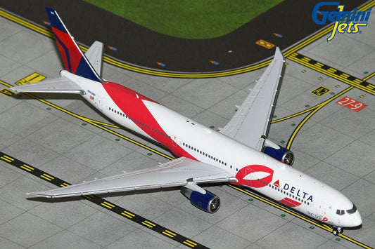 1:400 Gemini Jets Delta Air Lines Boeing 767-400ER N845MH New Breast Cancer Livery - Final Approach Collectibles